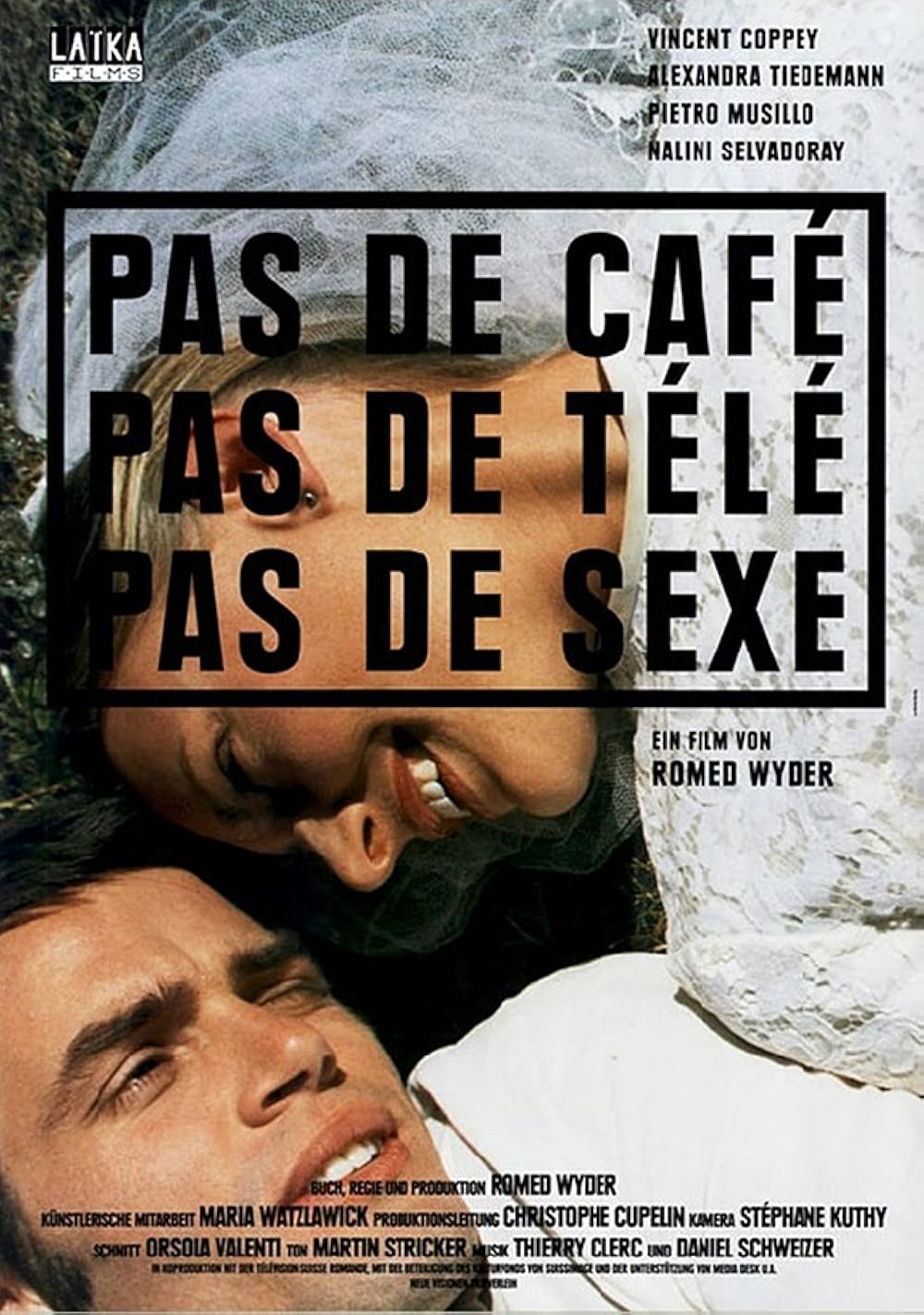 постер Pas de cafe pas de tele pas de sexe